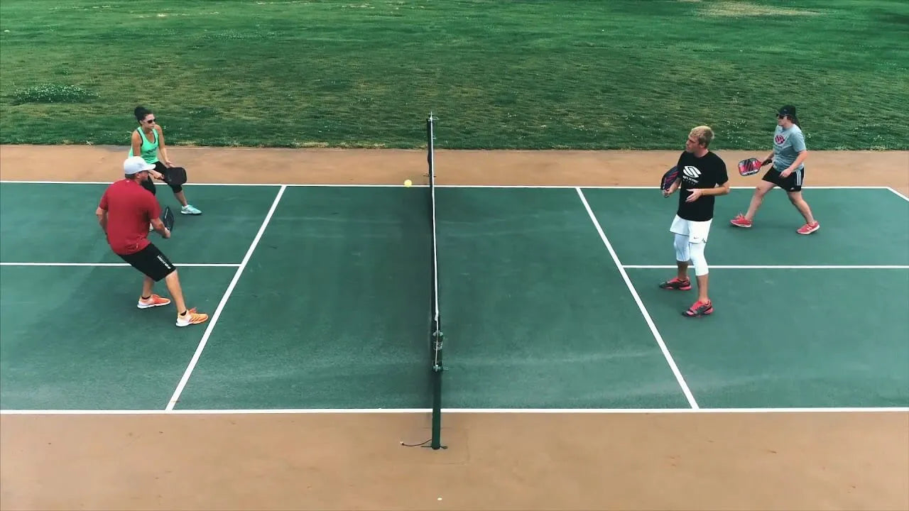 What is the size of a pickleball court?