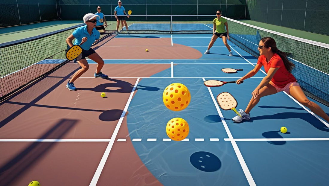 Pickleball Vs Padel ball