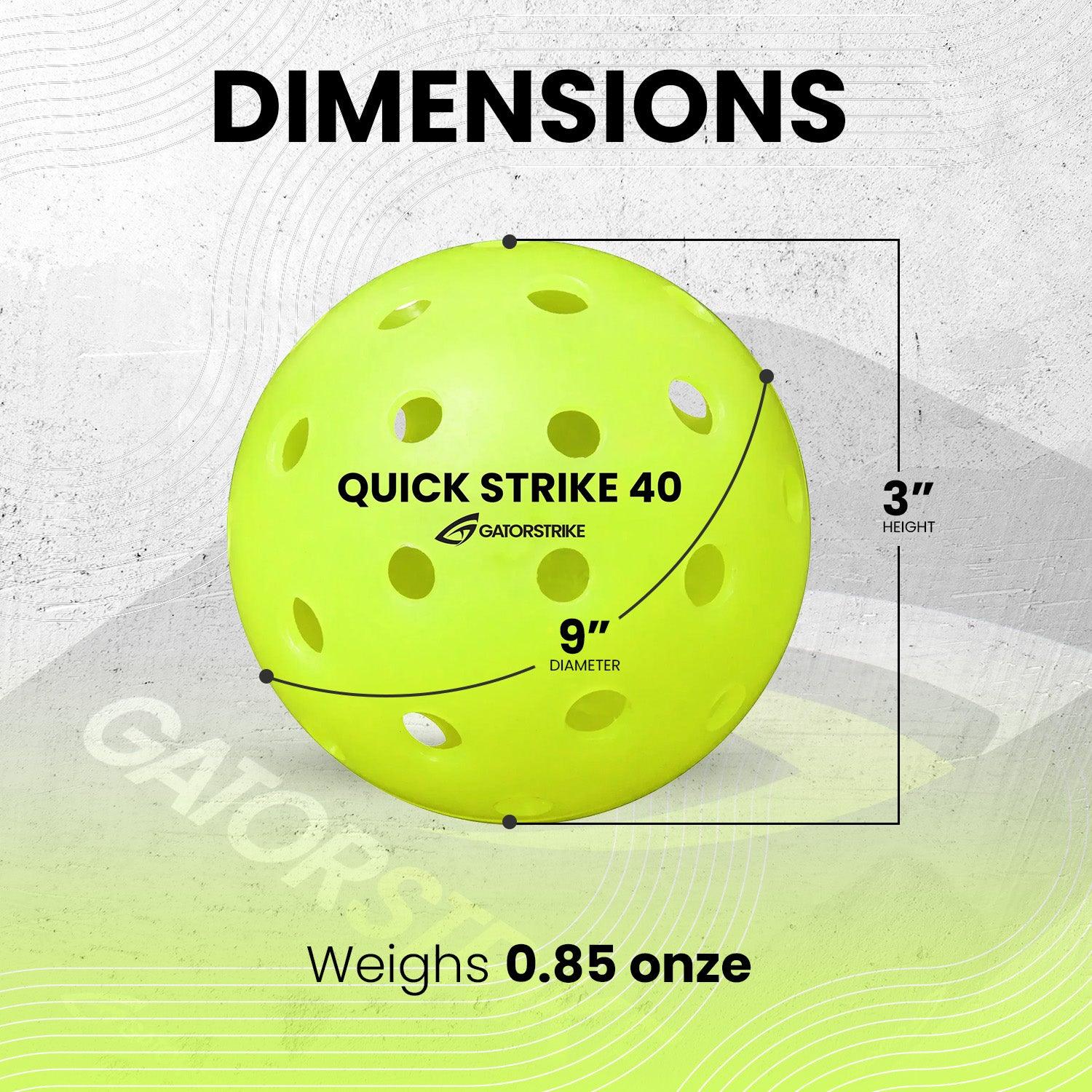 Quick Strike 40 - Pickleballs