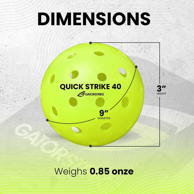 Quick Strike 40 - Pickleballs